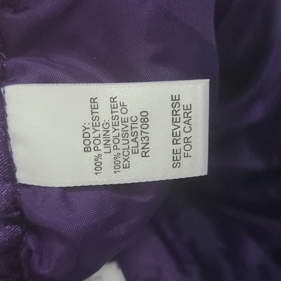 Nwt Cato Eggplant Alaskannight Full A Skirt  Medium - Picture 4 of 4